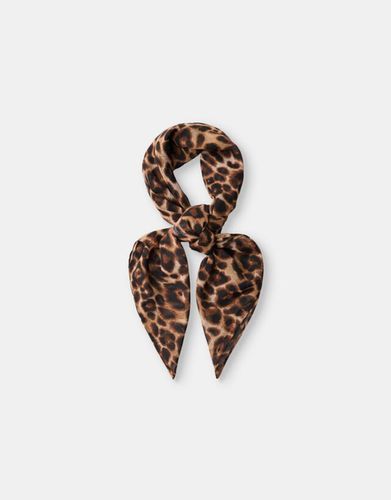 Pañoleta Leopardo Mujer - Bershka - Modalova