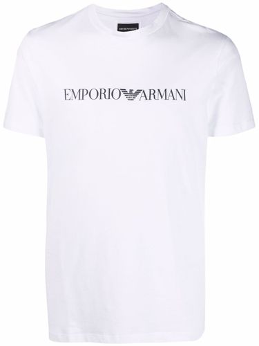 Emporio Armani Logo Cotton T-Shirt - Emporio Armani - Modalova