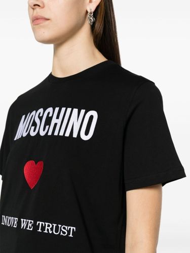 MOSCHINO- Cotton T-shirt - Moschino - Modalova