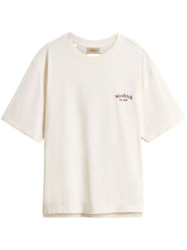 Woolrich Logo Cotton T-Shirt - Woolrich - Modalova