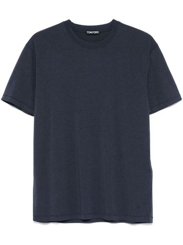 Tom Ford Melange T-Shirt - Tom Ford - Modalova