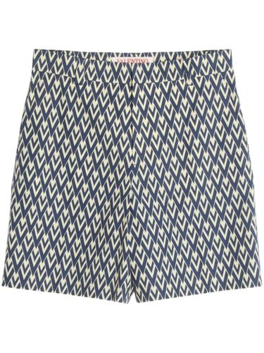 Valentino Cotton Bermuda Shorts - Valentino - Modalova