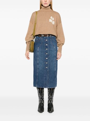 Vandy Denim Cotton Skirt - MARANT ETOILE - Modalova