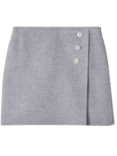 Tory Burch Wool Mini Skirt - Tory Burch - Modalova