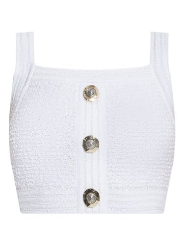 Balmain Tweed Top - Balmain - Modalova