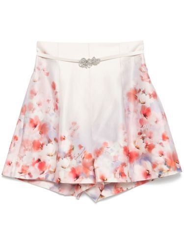 Zimmermann Crush Silk Blend Shorts - Zimmermann - Modalova