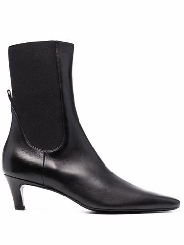 TOTEME Leather Heel Boots - TOTEME - Modalova