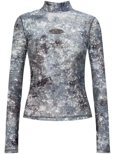 Diesel Printed High-Neck Top - Diesel - Modalova