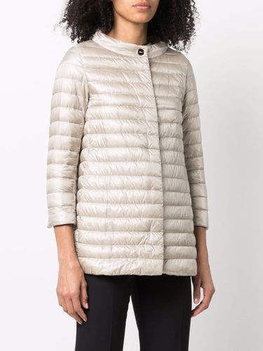 HERNO- Nylon Midi Down Jacket - Herno - Modalova