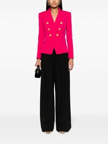 Double-breasted Wool Blazer - Balmain - Modalova