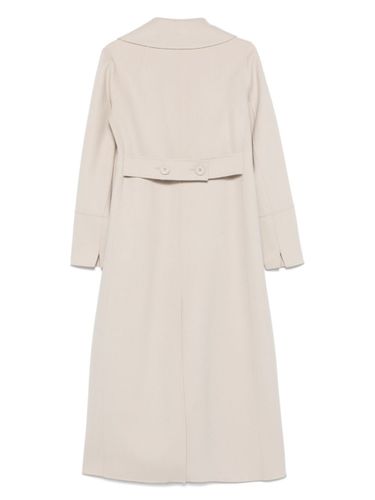 Wool Double-breasted Coat - S Max Mara - Modalova