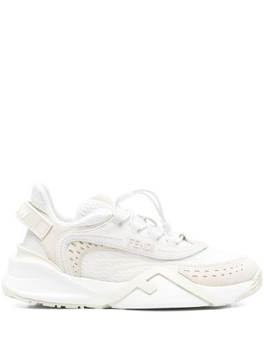 Fendi Fendi Flow Leather Sneakers - Fendi - Modalova