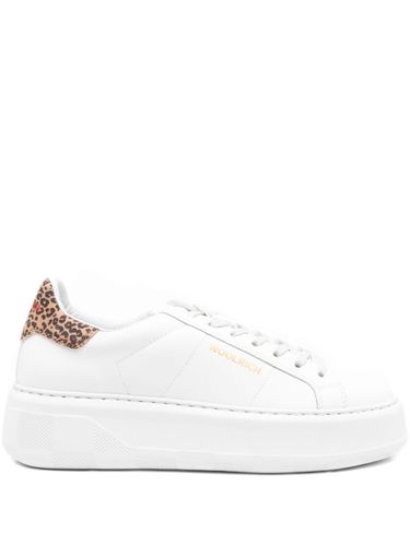 Chunky Court Leather Sneakers - Woolrich - Modalova