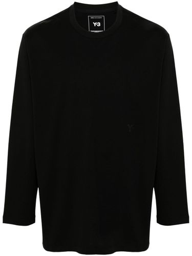 Y-3 Logo Cotton T-Shirt - Y-3 - Modalova