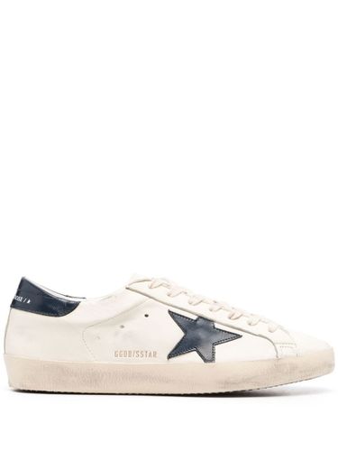 Super-Star Leather Sneakers - Golden Goose - Modalova