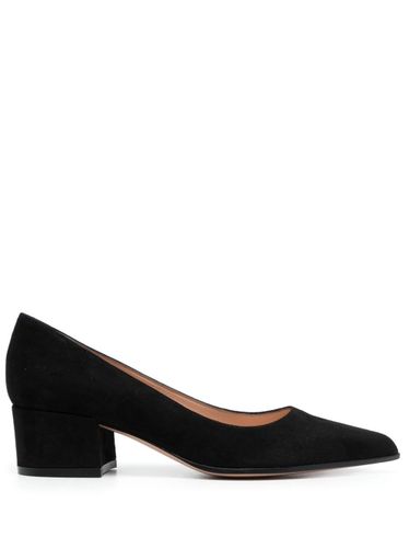 Piper Suede Leather Pumps - Gianvito Rossi - Modalova