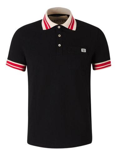Vlogo Signature Cotton Polo Shirt - Valentino - Modalova