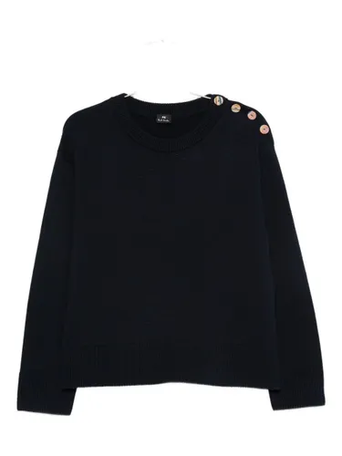 Wool And Cotton Sweater - PS PAUL SMITH - Modalova
