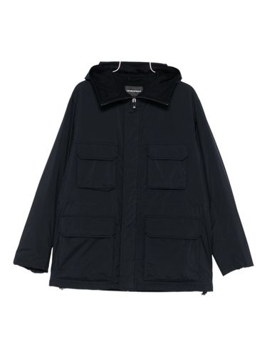 Emporio Armani Nylon Parka Coat - Emporio Armani - Modalova