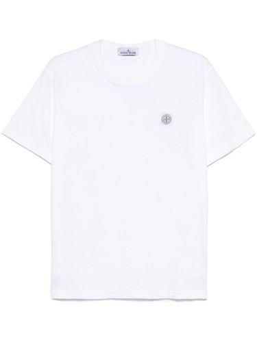 Stone Island Logo T-Shirt - Stone Island - Modalova