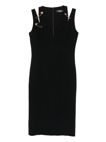 VERSACE Black Mini Dress | Modalova
