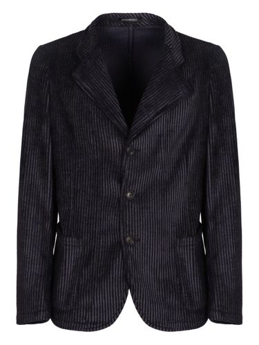 Single-Breasted Blazer Jacket - Emporio Armani - Modalova