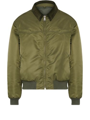 Bomber Jacket With Velvet Collar - Maison Margiela - Modalova