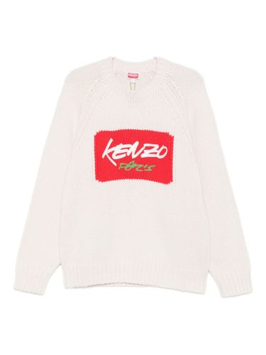 Kenzo Big Logo Wool Jumper - Kenzo - Modalova
