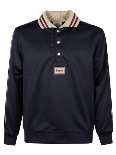 Polo Shirt With Logo - DROLE DE MONSIEUR - Modalova