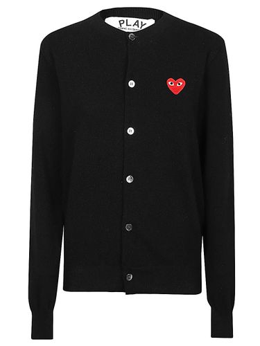 Wool Cardigan - COMME DES GARÇONS PLAY - Modalova