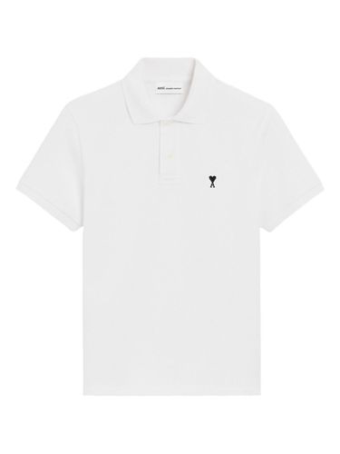 Ami De Coeur Cotton Polo Shirt - Ami Paris - Modalova
