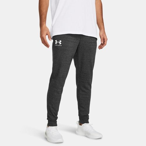 Jogging Rival Terry Castlerock Light Heather / Onyx Blanc S - Under Armour - Modalova