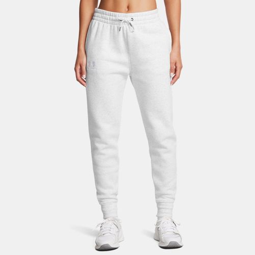 Pantalon de jogging Icon Fleece Distant Medium Heather / Blanc L - Under Armour - Modalova