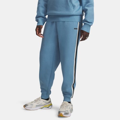 Jogging côtelé Icon Heavyweight Smoke / Blanc L - Under Armour - Modalova