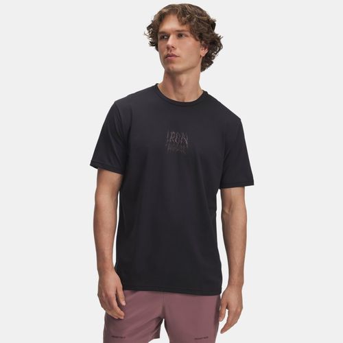 Haut à manches courtes Project Rock / Maroon Mist L - Under Armour - Modalova