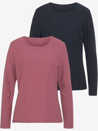 T-shirt manches longues basiques tendance - - LASCANA - Modalova