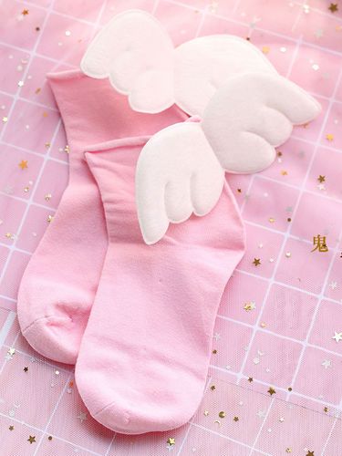 Chaussettes Sweet Lolita Accessoires Angel Wings Lolita Déguisements Halloween - milanoo.com - Modalova
