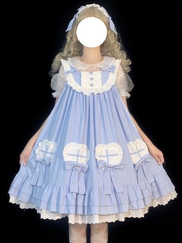 Robe Mignonne Lolita Robe Sans Manches En Polyester - milanoo.com - Modalova