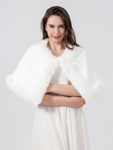 Poncho en similicuir - milanoo.com - Modalova