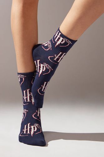 Calcetines Cortos Deportivos Harry Potter Mujer Velikost TU - Calzedonia - Modalova