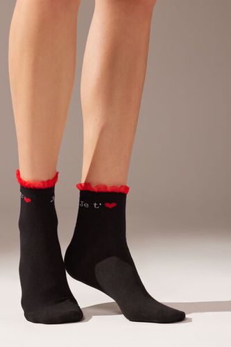 Calcetines Cortos Romantic Style Mujer Velikost TU - Calzedonia - Modalova