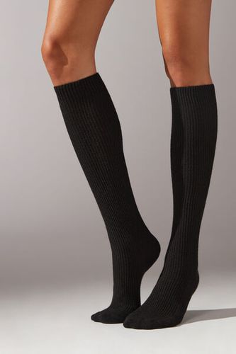 Calcetines Largos con Cashmere de Canalé Mujer Velikost TU - Calzedonia - Modalova