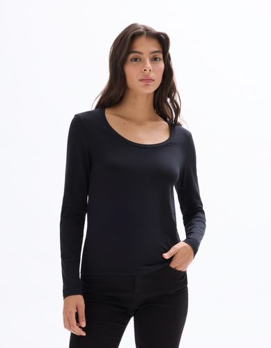 T-shirt ajusté à manches longues - celio - Modalova