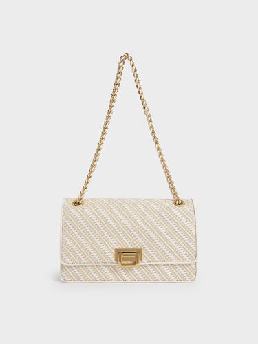 Charles & Keith - Everline Woven Braided-Strap Shoulder Bag - Charles & Keith - Modalova