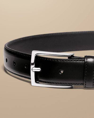 Men's Leather Formal Belt - , 32 by - Charles Tyrwhitt - Modalova