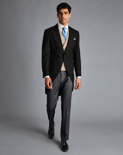 Men's Morning Suit Tail Coat - , 38S Short by - Charles Tyrwhitt - Modalova
