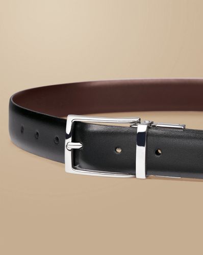 Men's Made In England Leather Reversible Belt - & Brown, 32 by - Charles Tyrwhitt - Modalova