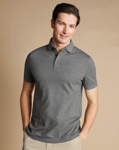 Men's Tyrwhitt Pique Cotton Polo - , Small by - Charles Tyrwhitt - Modalova