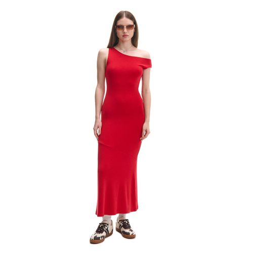 Cropp - Vestido midi - Rojo - Cropp - Modalova