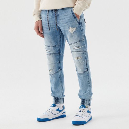 Cropp - Vaqueros jogger - Azul - Cropp - Modalova